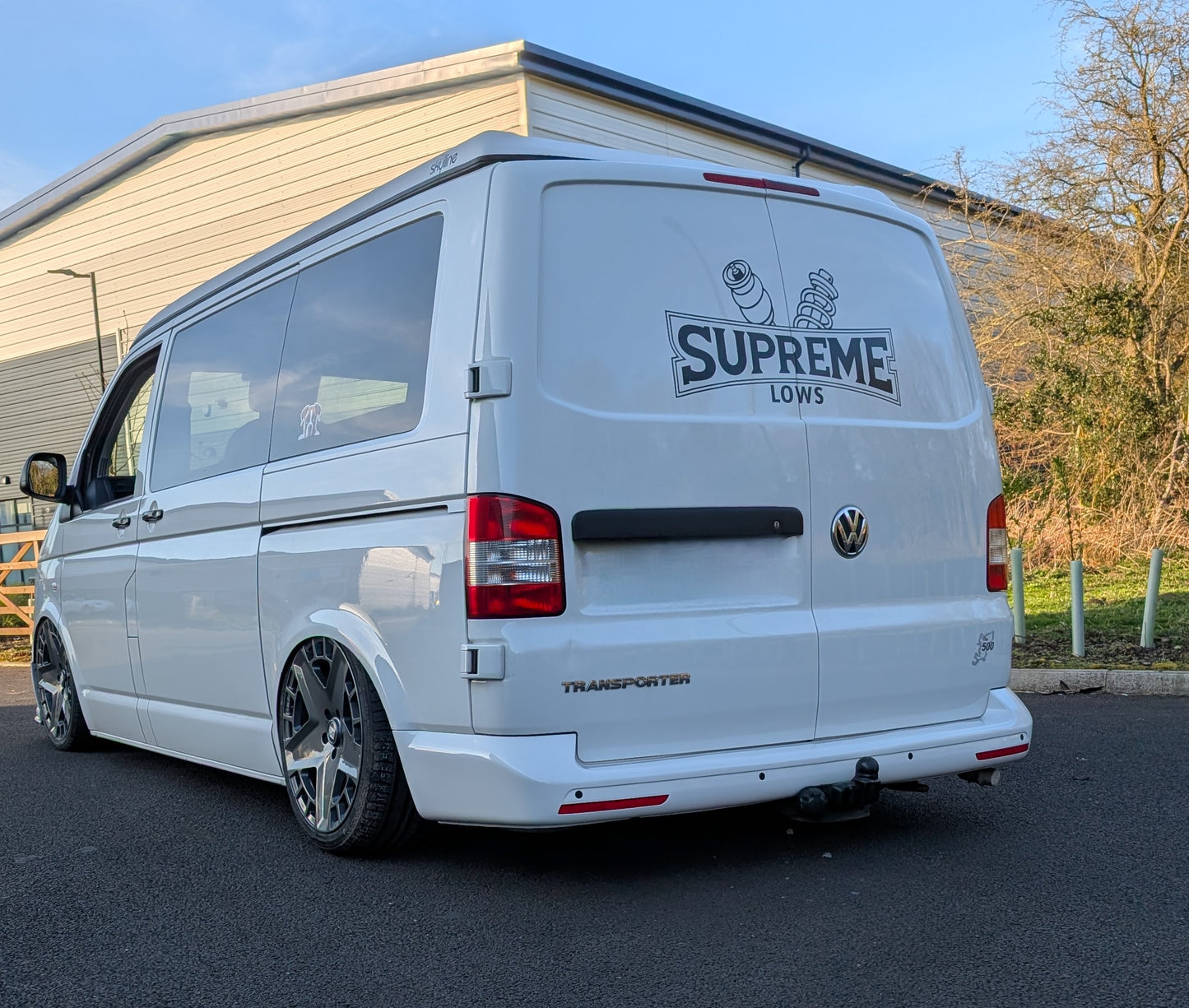 Lows Large rear window decal